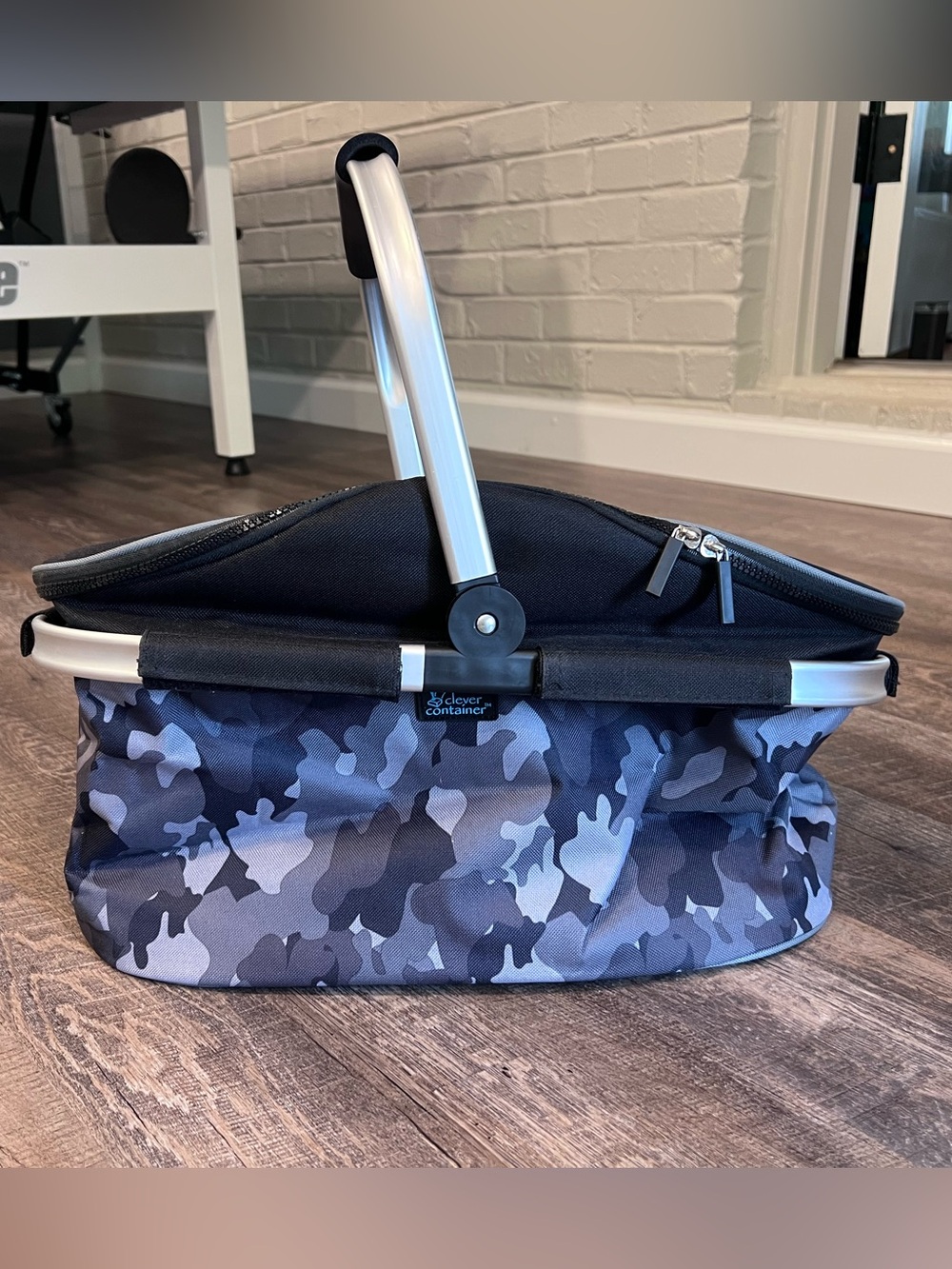 NEW Clever Container Camo Cooler Collapsible with Handle